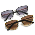 Metal Cat Eye Sunglasses Women