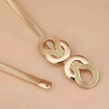 Metal Elastic Belt Women's