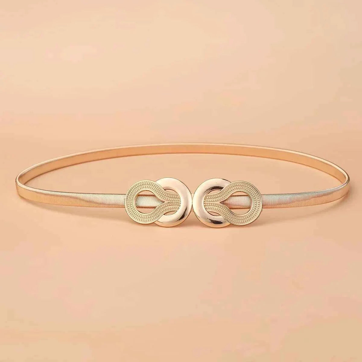 Metal Elastic Belt Women's