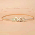 Metal Elastic Belt Women's