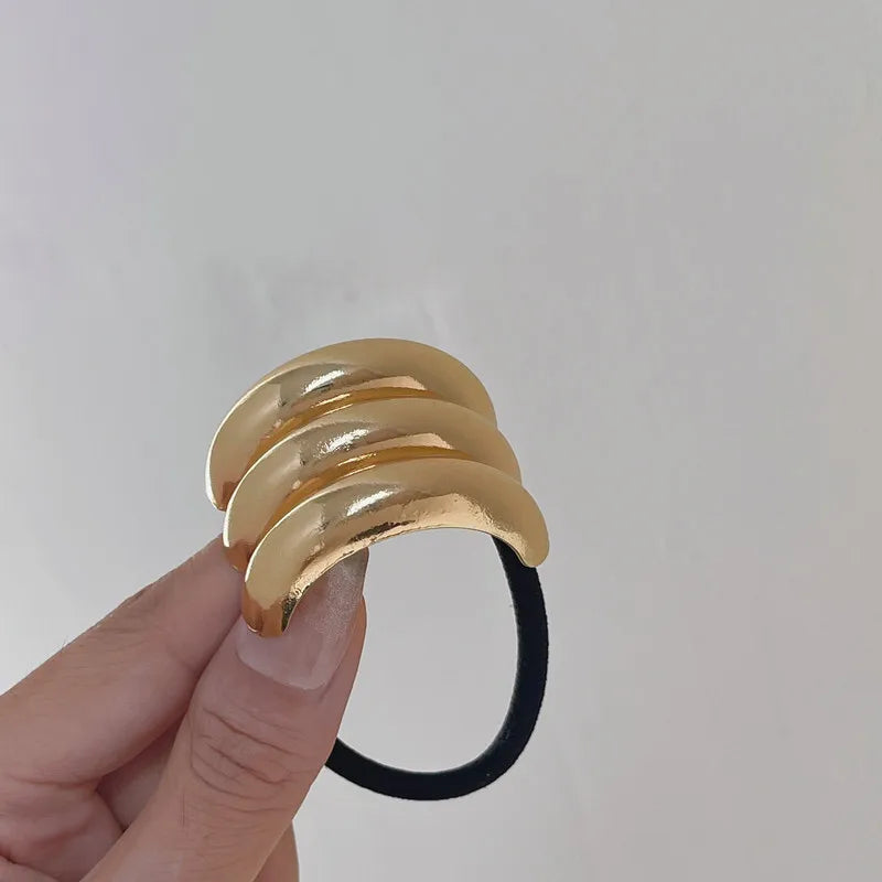 Metal Smooth Multi-Layer Hair Bands - 01