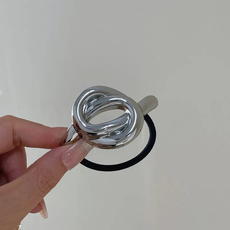 Metal Smooth Multi-Layer Hair Bands - 10