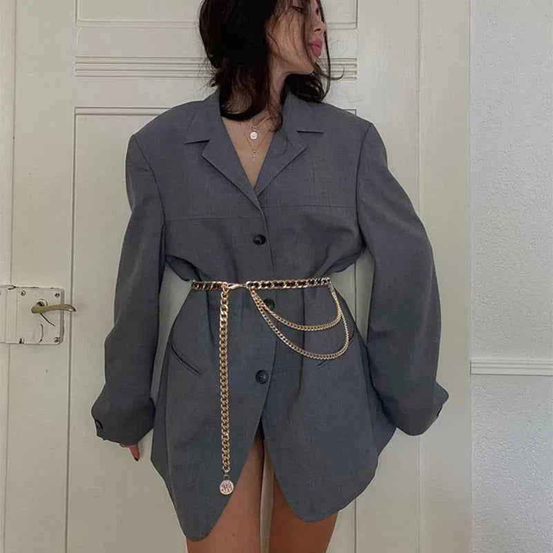Metal Waist Chains Women Belt
