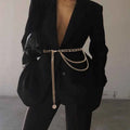 Metal Waist Chains Women Belt