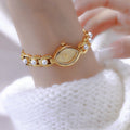 Mid-ancient Light Luxury Imitation Pearl Elegant Women’s Watch - electronic accessories