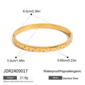 Minimalist Zircon Bracelet Star Buckle Stackable - JDR2409017