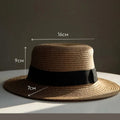 Natural Grass Woven Straw Sunshade Hat