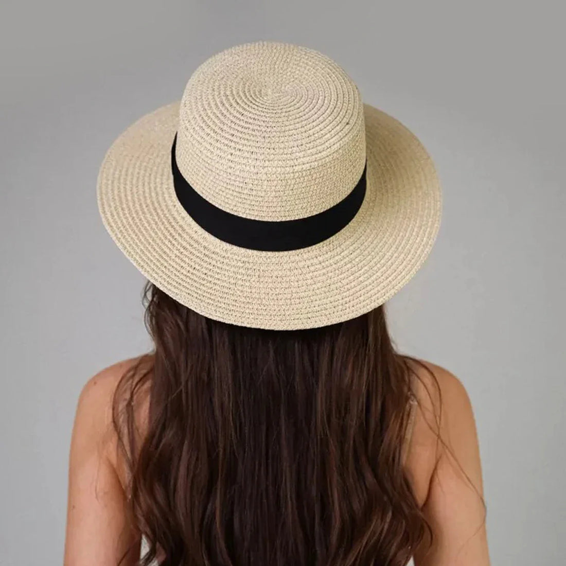 Natural Grass Woven Straw Sunshade Hat