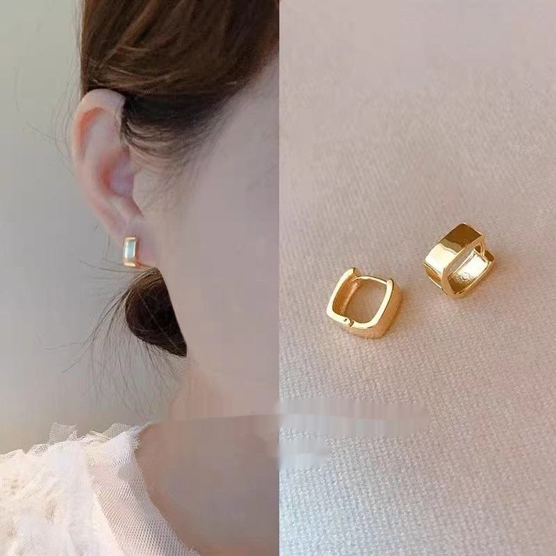 New Niche Design Simple Geometric U-shaped Earrings Women - electronic accessories