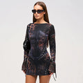 New Women’S Fashion Leopard Print Slim - S / BLACK - Other