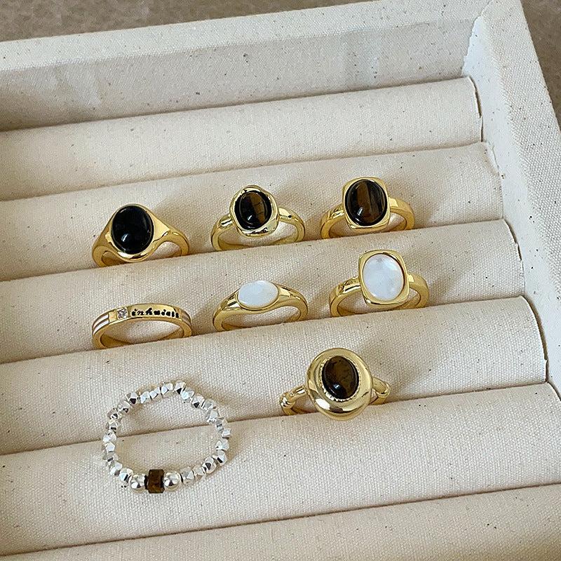 Niche Tigereye Fritillary Ring For Women - electronic accessories