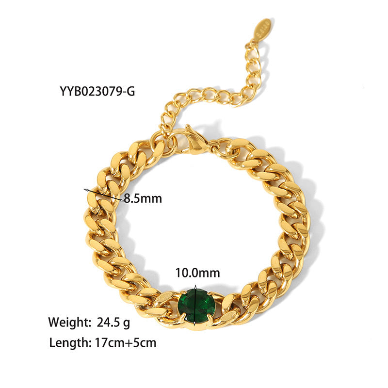 Non-fading Stainless Steel Bracelet Necklace - Style 10 - electronic accessories