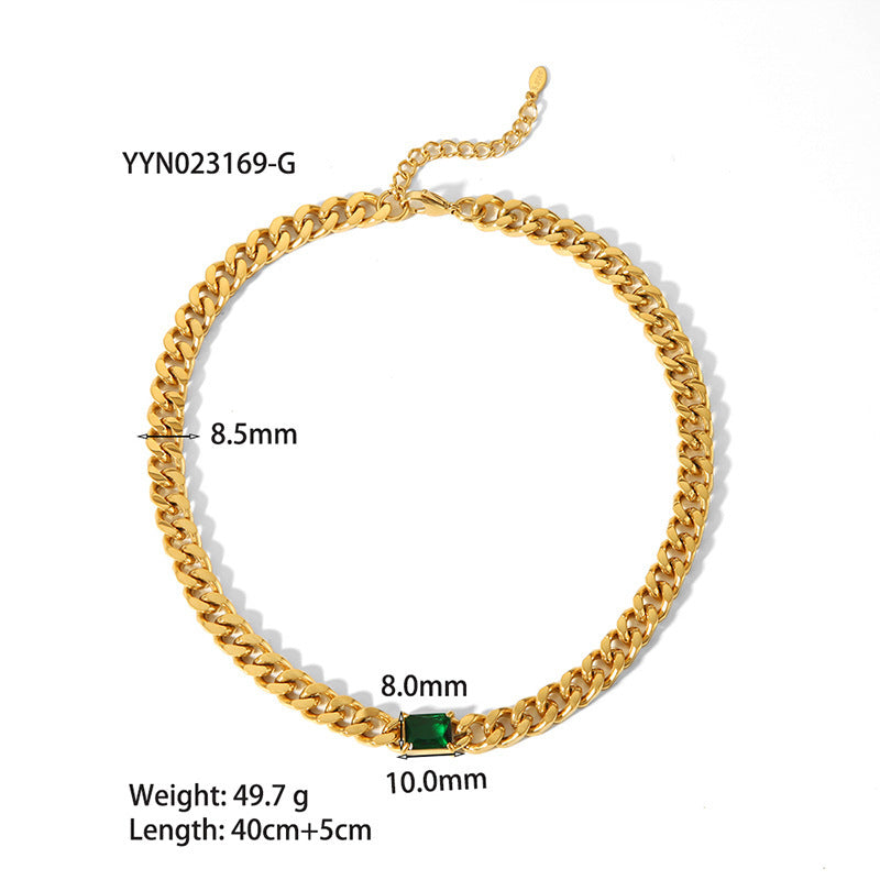 Non-fading Stainless Steel Bracelet Necklace - Style 3 - electronic accessories
