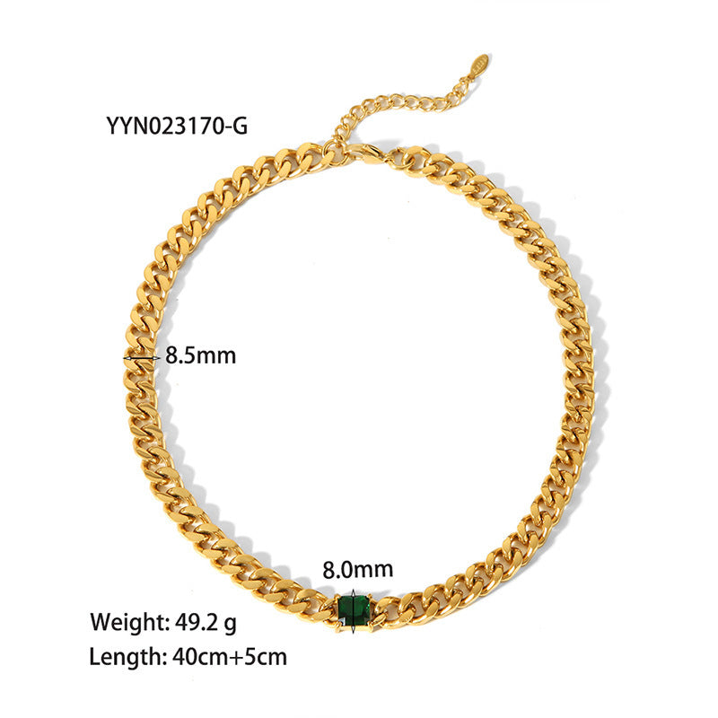Non-fading Stainless Steel Bracelet Necklace - Style 4 - electronic accessories