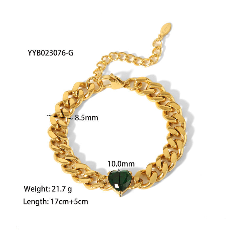 Non-fading Stainless Steel Bracelet Necklace - Style 7 - electronic accessories