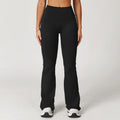 Nude Feel Casual Flared Pants Wide Leg Slimming Women - Advanced Black / L - Other