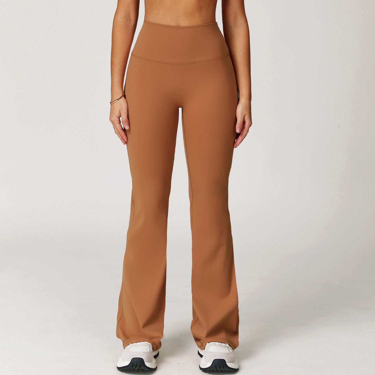 Nude Feel Casual Flared Pants Wide Leg Slimming Women - Other