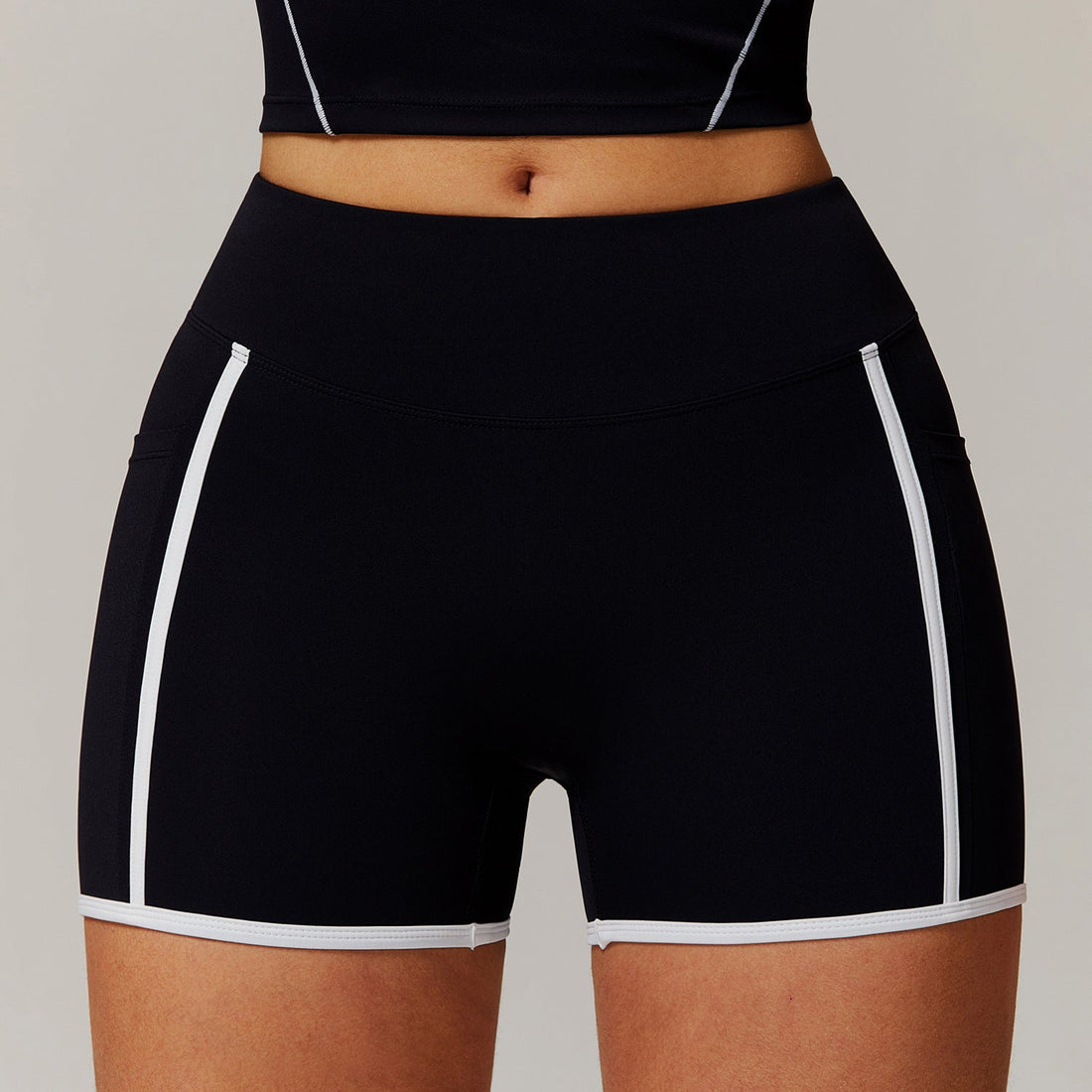 Nude Feel Yoga Shorts High Waist Sports And Fitness - Other