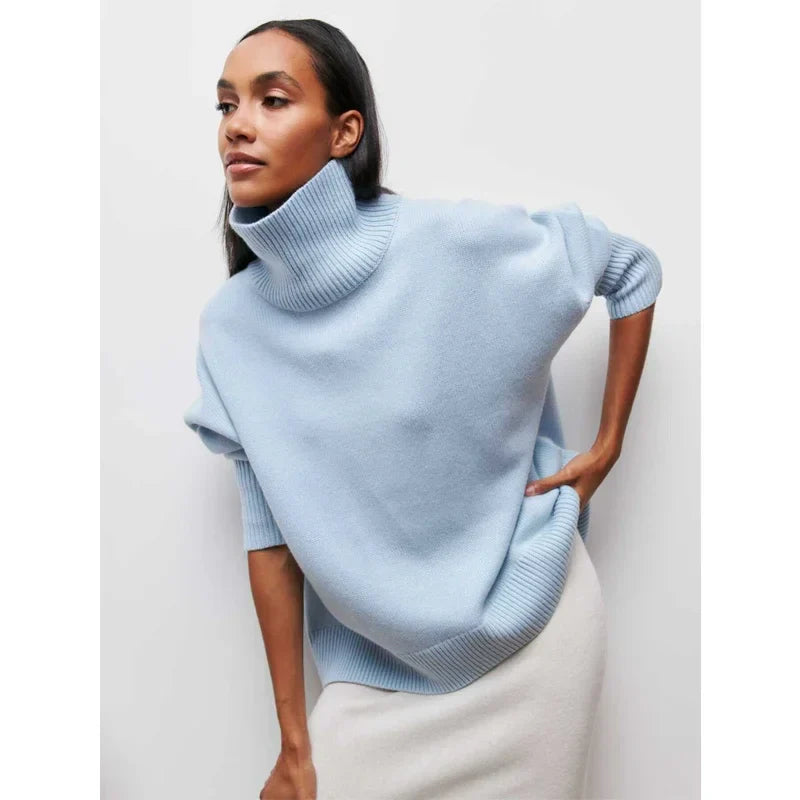 O-neck Knit Sweater Autumn and Winter Women’s