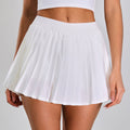 Outdoor Fitness Anti-exposure Abdominal-shaping Slimming Yoga Skirts - Swan White / L - Other
