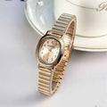 Oval Disk Women’s Retro Digital Simple Watch - electronic accessories