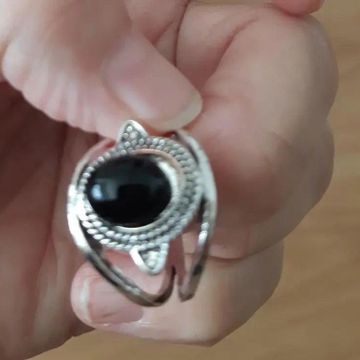 Oval Fashion Simple Personalized Stone Ring - electronic accessories