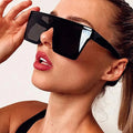 Oversized Square Sunglasses Women