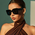 Oversized Square Sunglasses Women