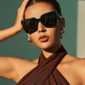 Oversized Square Sunglasses Women