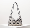 Pattern Hollow Knitting Shoulder Tote Bags for Ladies