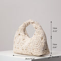 Pattern Hollow Woven Handbag Boemia Beach Bags for Women