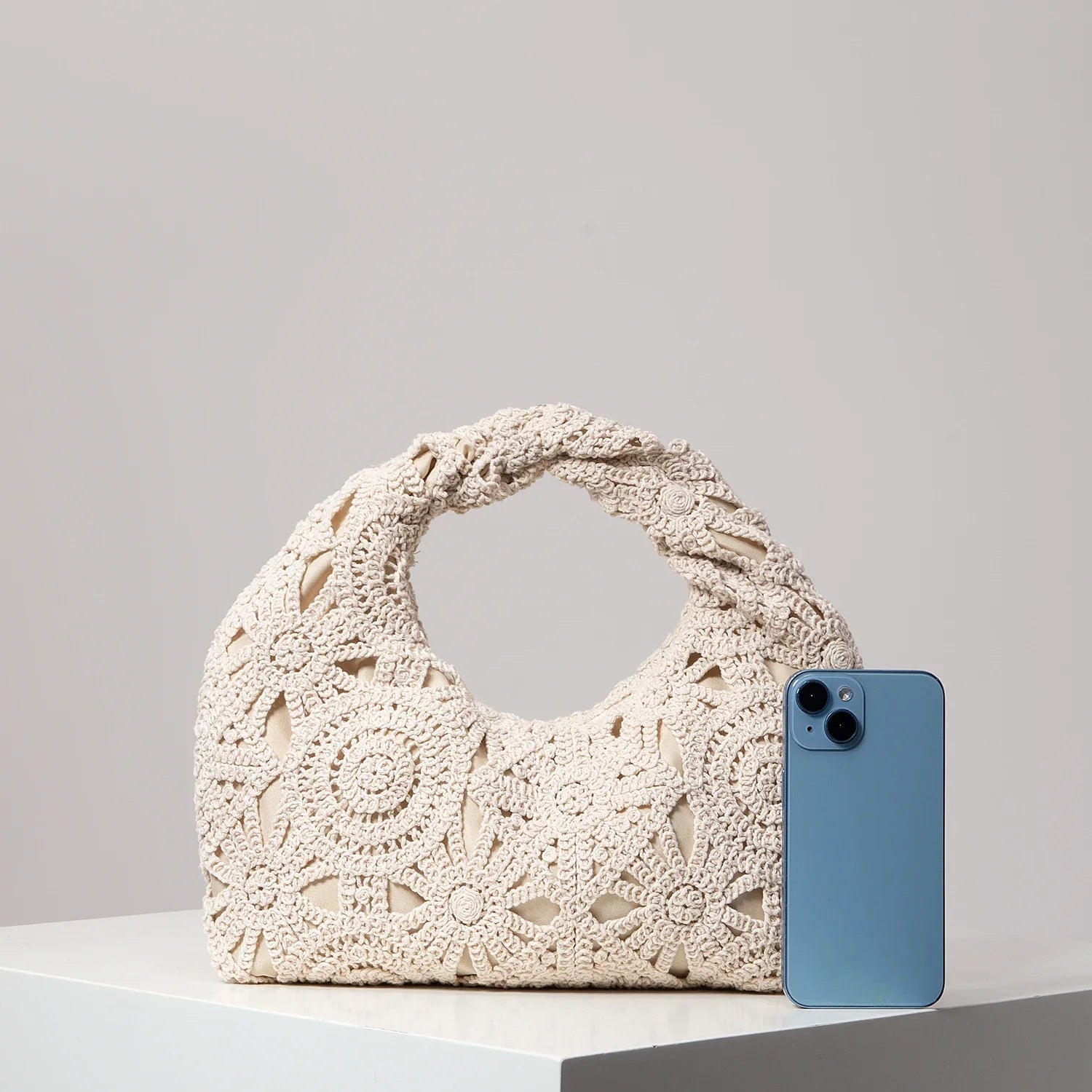 Pattern Hollow Woven Handbag Boemia Beach Bags for Women