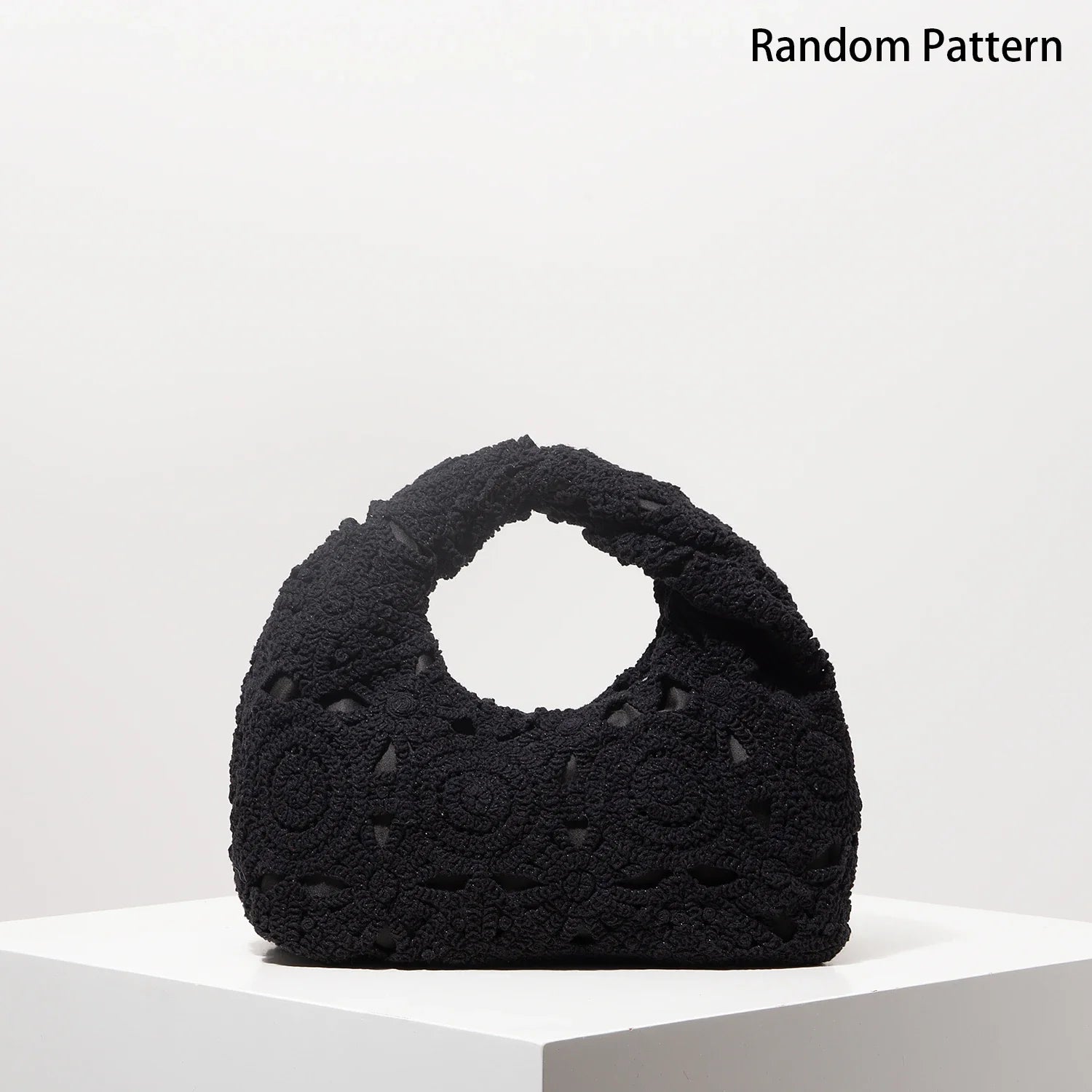 Pattern Hollow Woven Handbag Boemia Beach Bags for Women