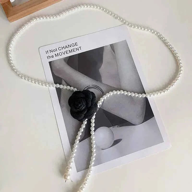 Pearl Waist Belt Women's