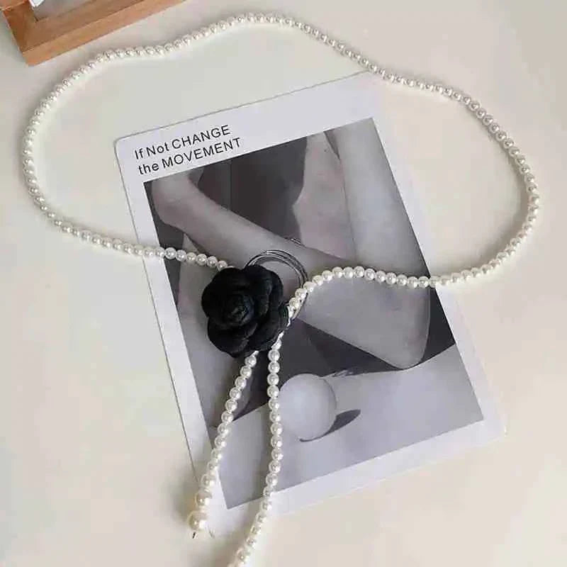 Pearl Waist Belt Women's