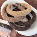 Plush Headband Wool Sponge Hair Band For Women