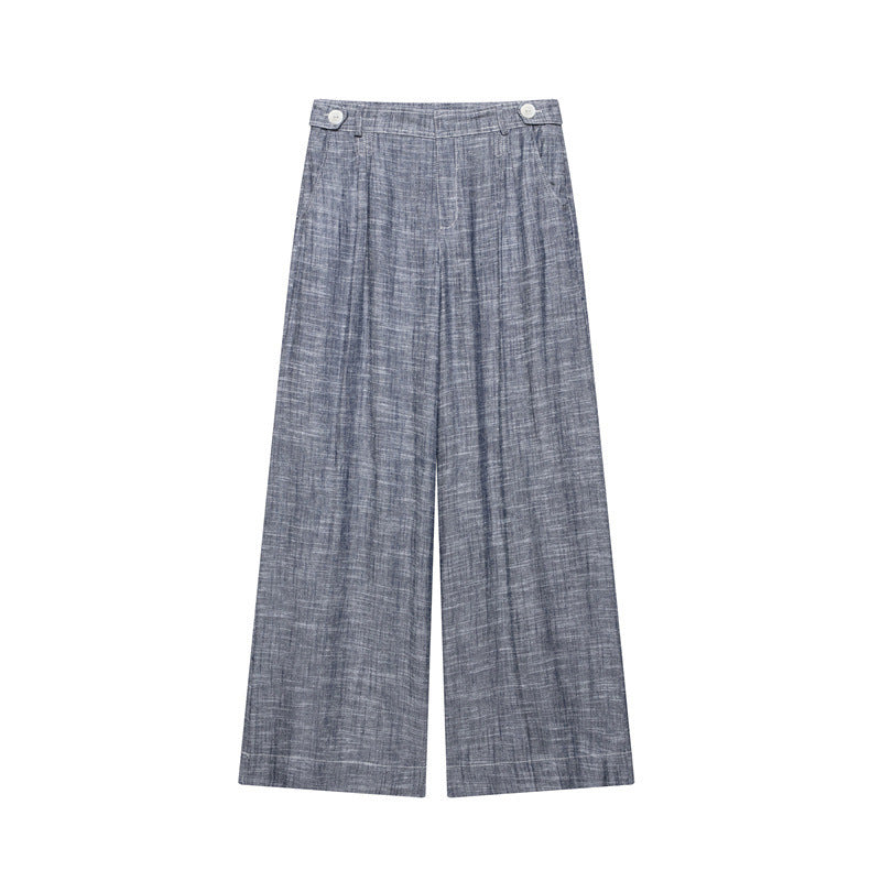 Pocket Decoration Short Shirt Trousers - Other