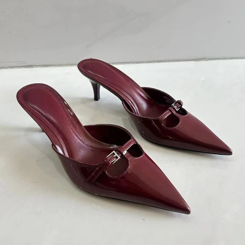 Pointed Toe High Heels Women Sandals