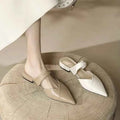 Pointed Toe Shoes Women's Slippers