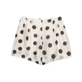 Polka Dot Hanging Collar Top Pleated Decorative Casual Shorts - Pants / L - Other