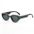 Polygon Women Sunglasses Vintage - black