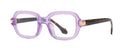 Popular Small Square Women’s Sunglasses - Purple / picture color