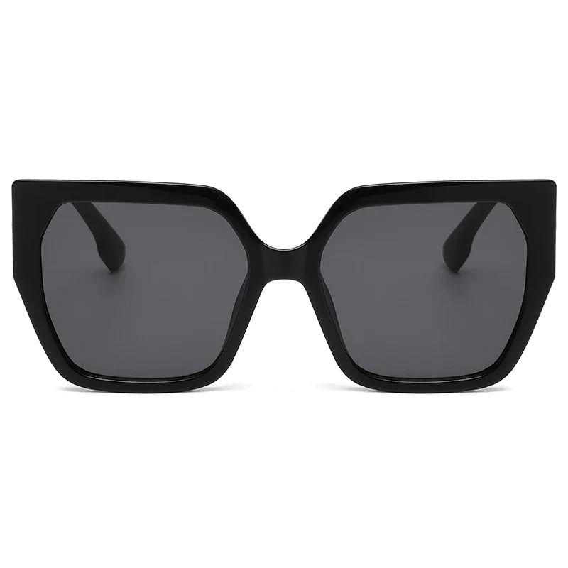 Protective Glasses 2pcs Large Frame Polygon Sunglasses