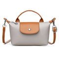 Pu Leather Single Shoulder Oblique Span Bag - GRAY