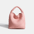 PU Small size Hand-woven Bucket Bag High Quality