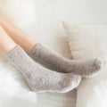 Pure Color Warm Winter Socks