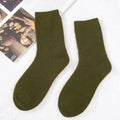 Pure Color Warm Winter Socks - sock 18 / Foot length 21-25cm