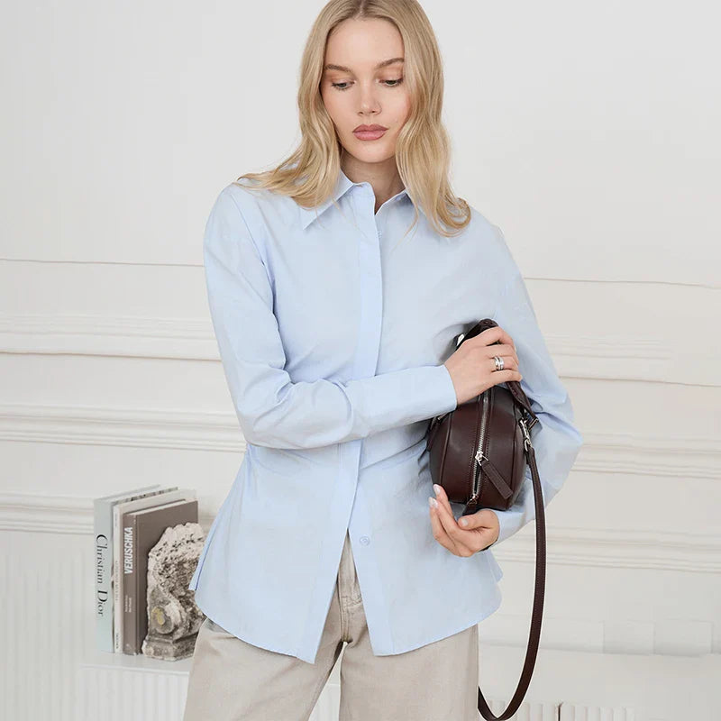 Pure Cotton Slim Shirt