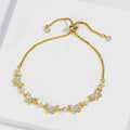 Real Gold Plating Adjustable Pull Bracelet For Women - electronic accessories