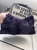 Real Mink Fur Bag Shoulder - 16
